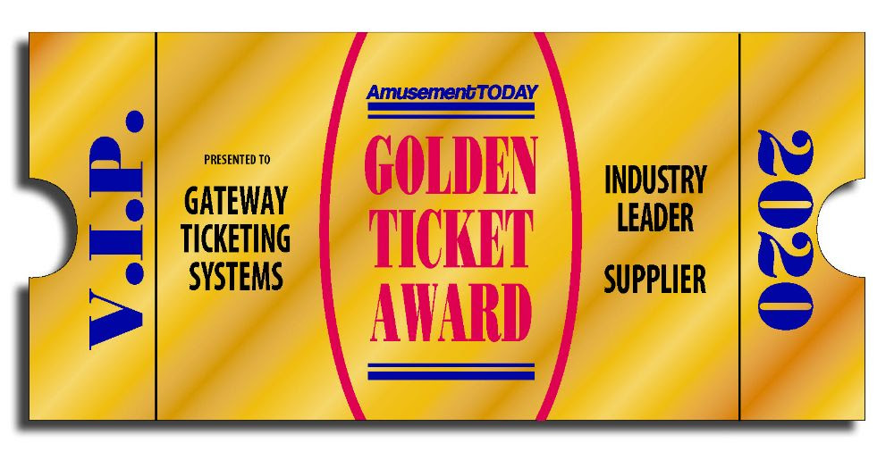 Gateway Ticketing Systems recognized with Industry Leader Golden Ticket