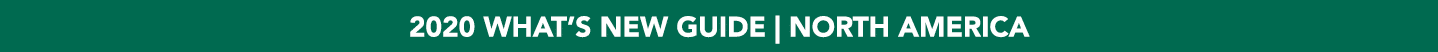 2020 WHAT S NEW GUIDE   NORTH AMERICA