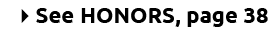 4See HONORS, page 38