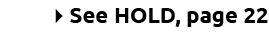 4See HOLD, page 22