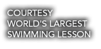 COURTESY WORLD'S LARGEST SWIMMING LESSON