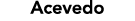 Acevedo
