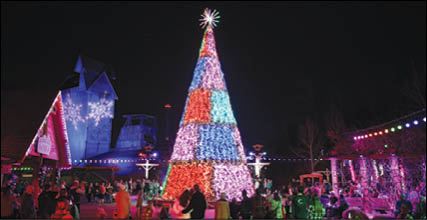 Various Scenes from Dollywood s Smoky Mountain Christmas Presented by Humana  on December 17, 2021 in Pigeon Forge, TN   Curtis Hilbun Dollywood