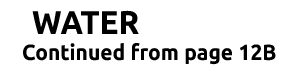 WATER Continued from page 12B