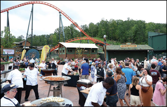 Atmosphere at the 2023 Golden Ticket Awards reception held at Big Bear Mountain in Wildwood Grove at Dollywood on September 8, 2023 in Pigeon Forge, TN. © Curtis Hilbun/Dollywood