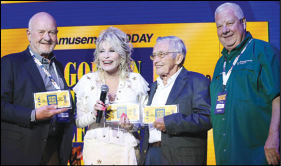 The 2023 Golden Ticket Awards held at the Showstreet Theater at Dollywood on September 9, 2023 in Pigeon Forge, TN. © Curtis Hilbun/Dollywood