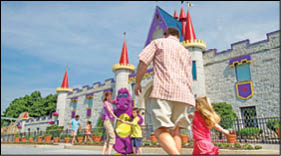 photography fopr Palace entertainment of lifestyle, thrill rides, action, amusement park, water park, Kingdom for Kids, water slides, boat rides