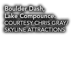 Boulder Dash, Lake Compounce. COURTESY CHRIS GRAY/SKYLINE ATTRACTIONS