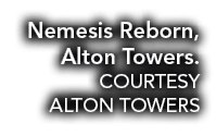 Nemesis Reborn, Alton Towers. Courtesy ALTON TOWERS