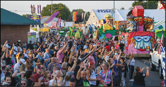 The Big Parade during the Big E at the Eastern States Exposition grounds in West Springfield, Massachusetts on Monday, September 16, 2024. Photo by Christopher Evans