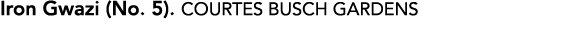 Iron Gwazi (No. 5). COURTES BUSCH GARDENS