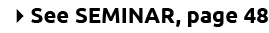 4See SEMINAR, page 48