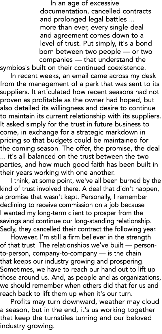 In an age of excessive documentation, cancelled contracts and prolonged legal battles ... more than ever, every singl...