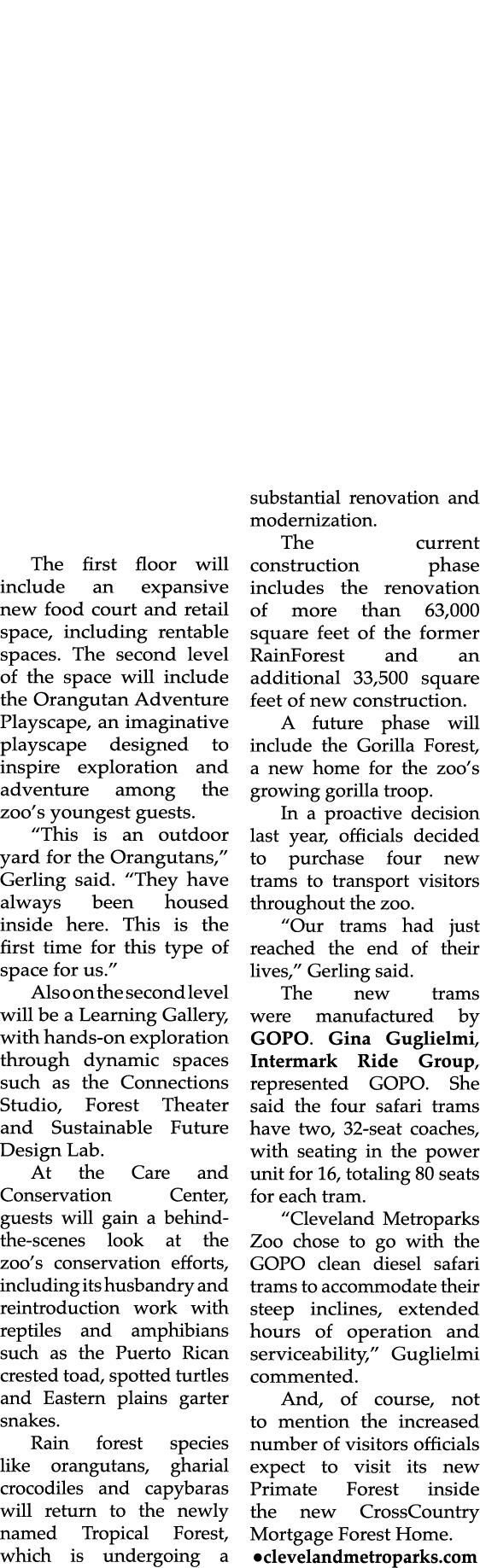 The first floor will include an expansive new food court and retail space, including rentable spaces. The second leve...