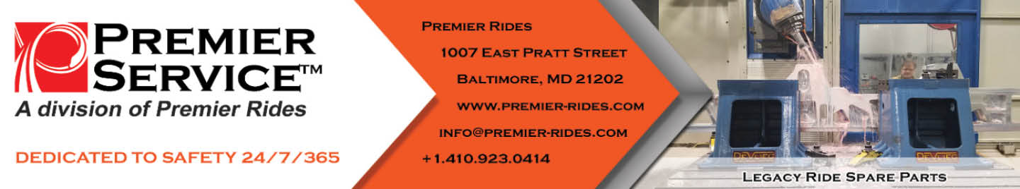 A pink and orange advertisement for a company called Premier Service. Description generated by AI