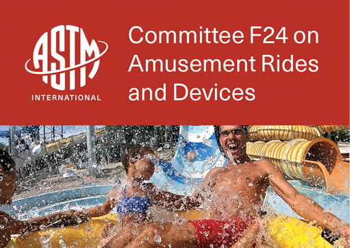 Two adults wearing swimwear are joyfully riding a yellow inflatable raft in a water park with water splashing around them. Description generated by AI