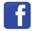 A white lowercase letter “f" on a rounded square blue background representing the Facebook logo. Description generated by AI