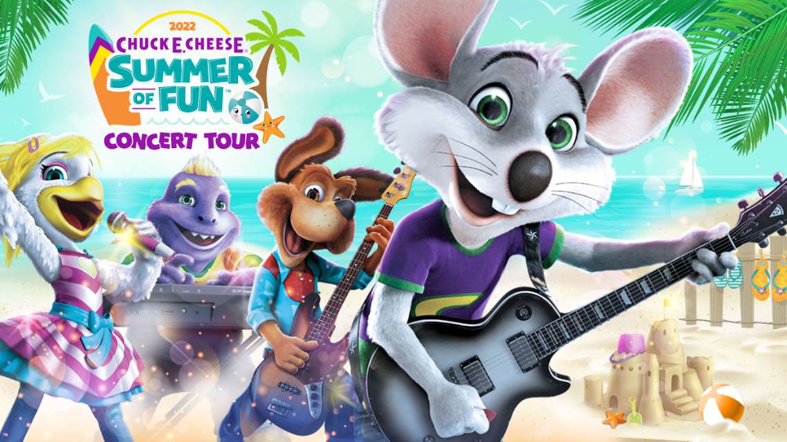 Chuck E. Cheese and Mr. Munch’s Make Believe Band return to the stage