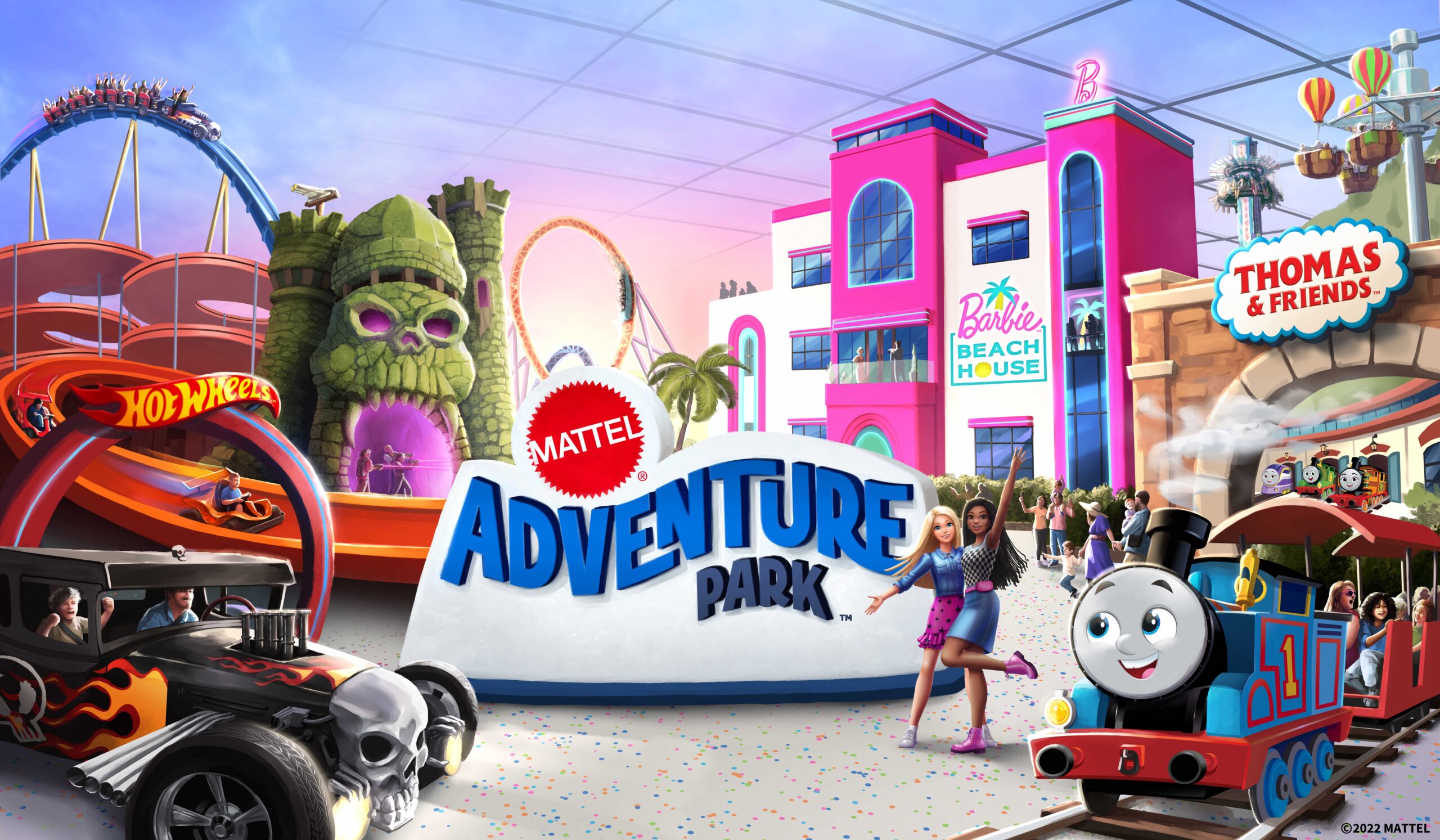 Strategic Amusement Industry Partnerships Pave The Way For Major Fun   LR Mattel Adventure Park Photo 11.2022 Copy Scaled 