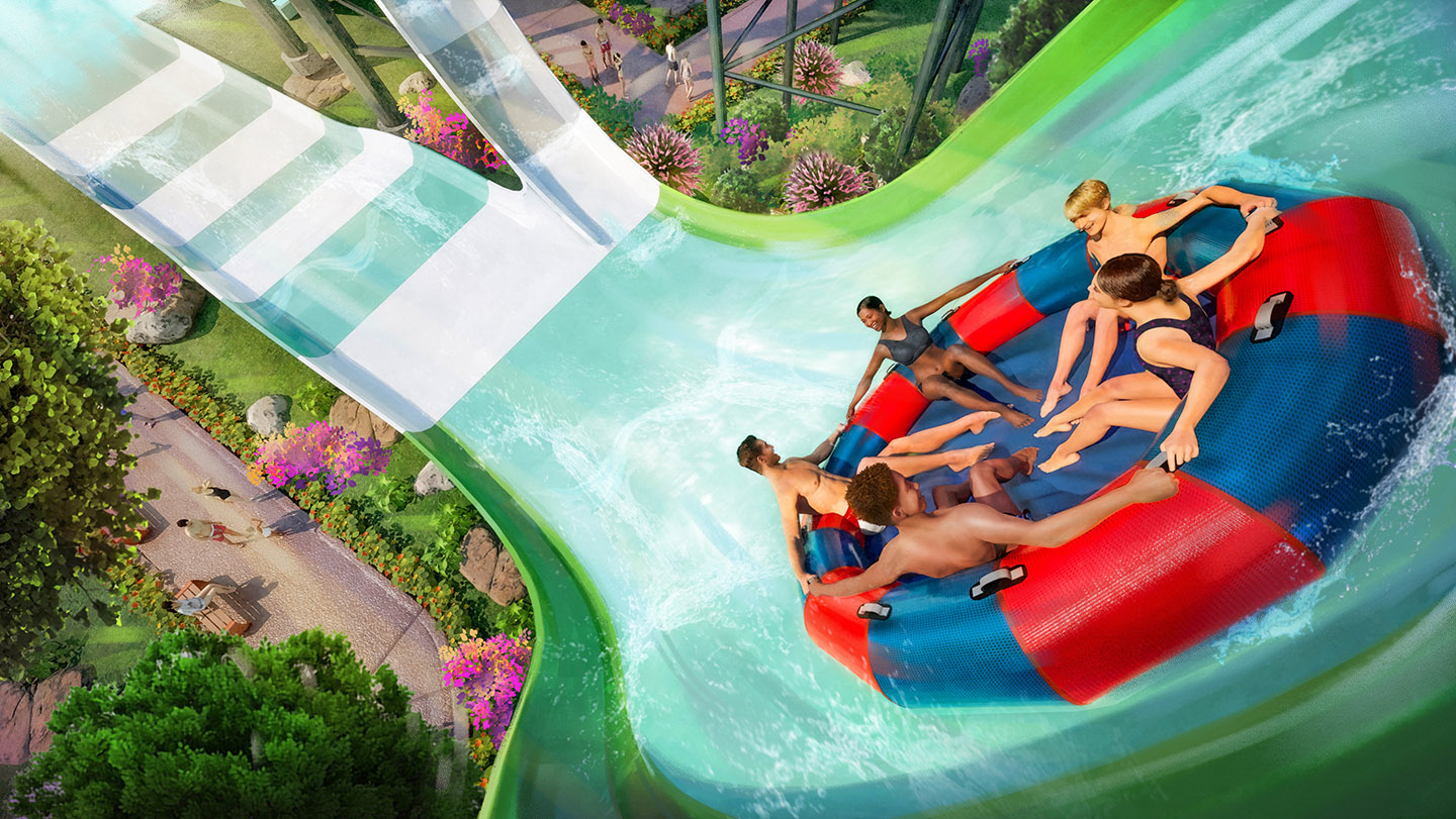 Canada S Wonderland Announces Giant Boomerang Water Slide For 2024   2024 Canadas Wonderland Moosehorn Falls 