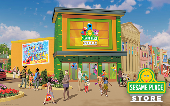 Sesame Place Philadelphia Announces Opening Of Largest Sesame Street   660x410 NewStore Exterior 