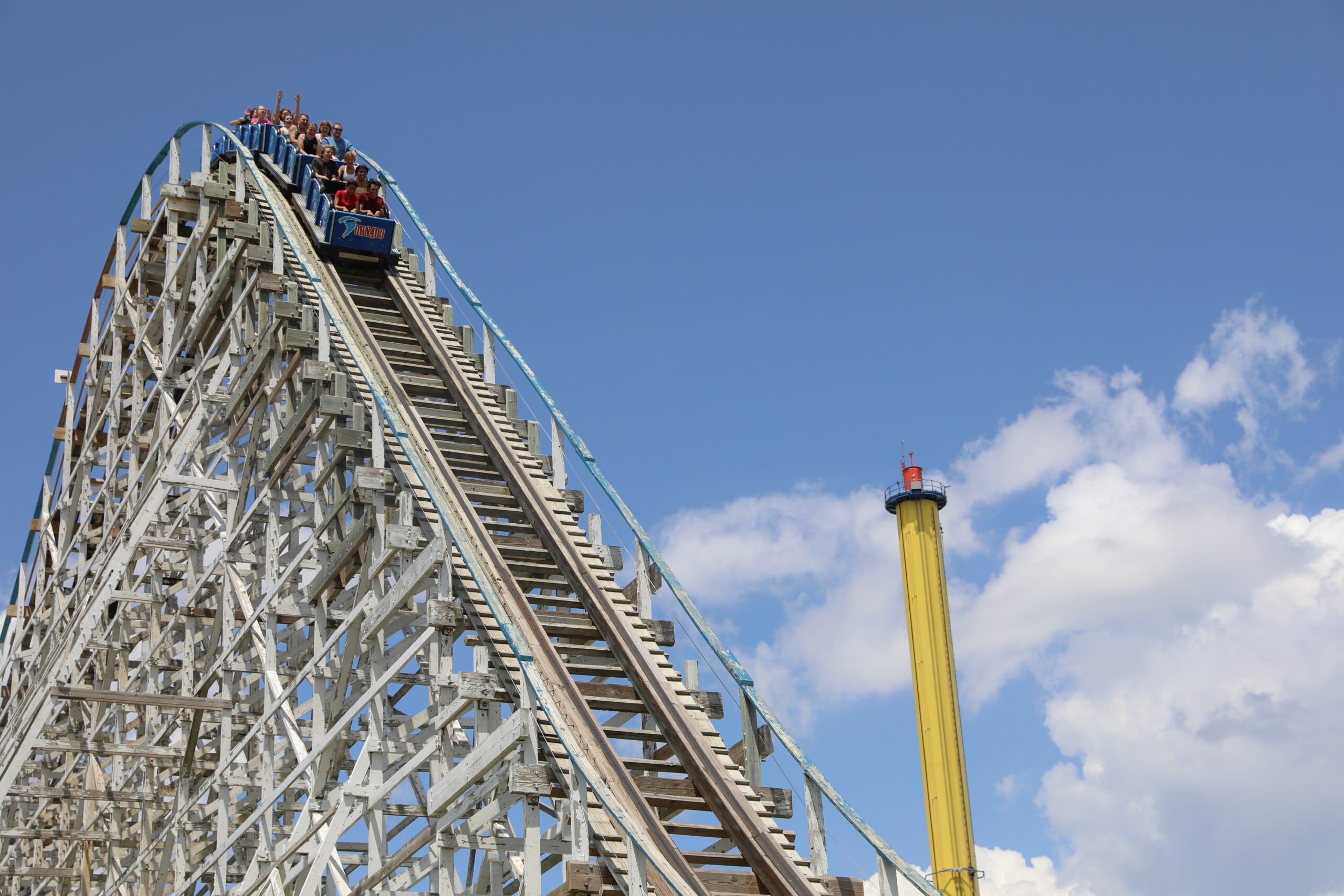 Adventureland’s Tornado Roller Coaster to be named a Landmark Coaster ...