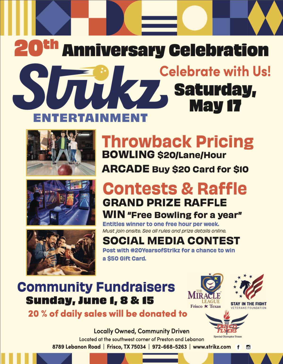 Strikz Entertainment celebrates 20 year anniversary