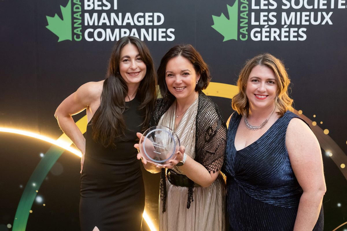 WhiteWater receiving Best Managed Companies Platinum