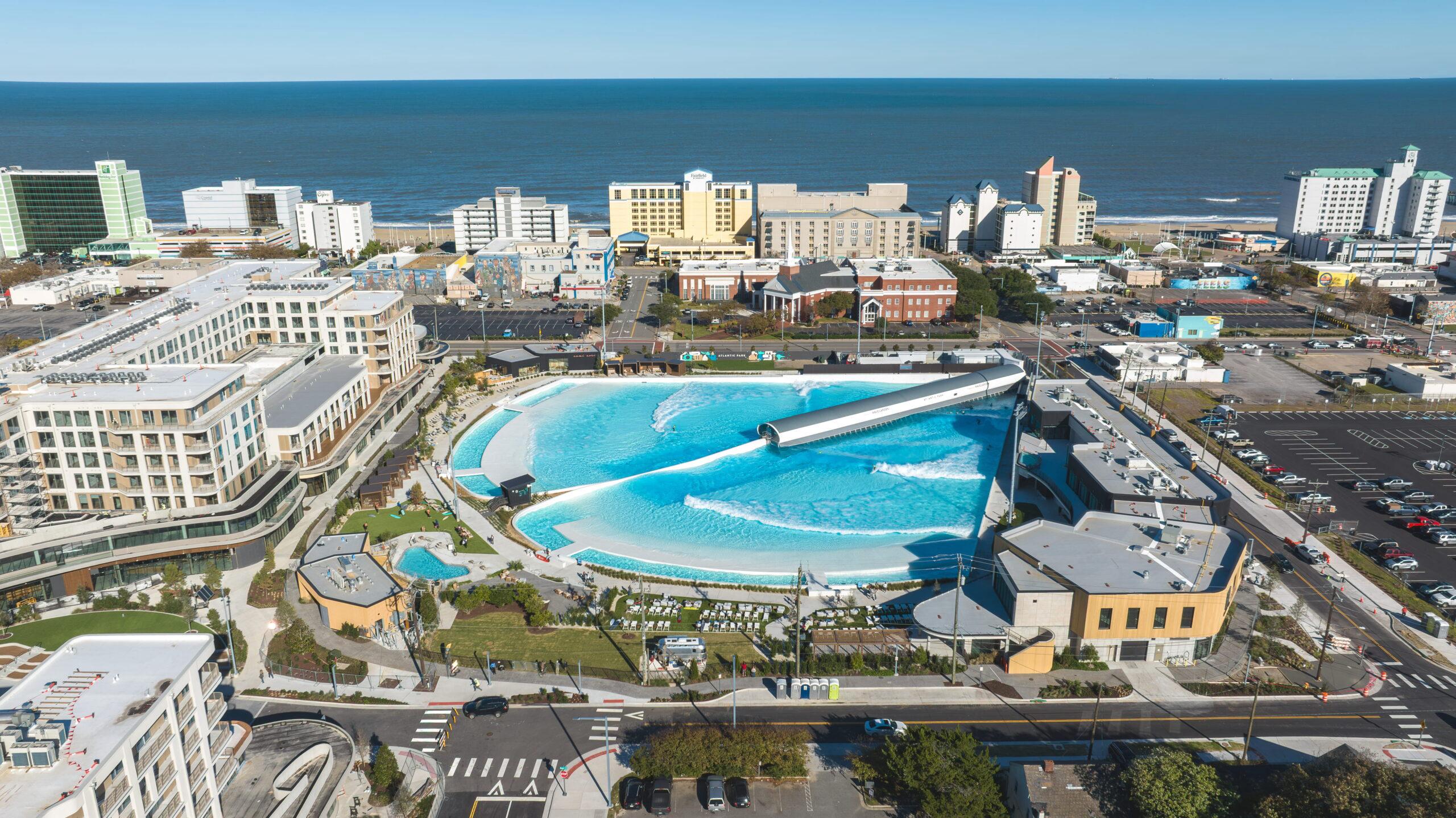 03_Atlantic Park_Virginia Beach_drone_Beachstreet_Wavegarden