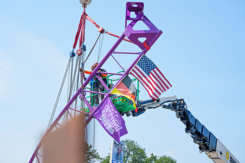 Six Flags Great Adventure's Project Purple reaches major
