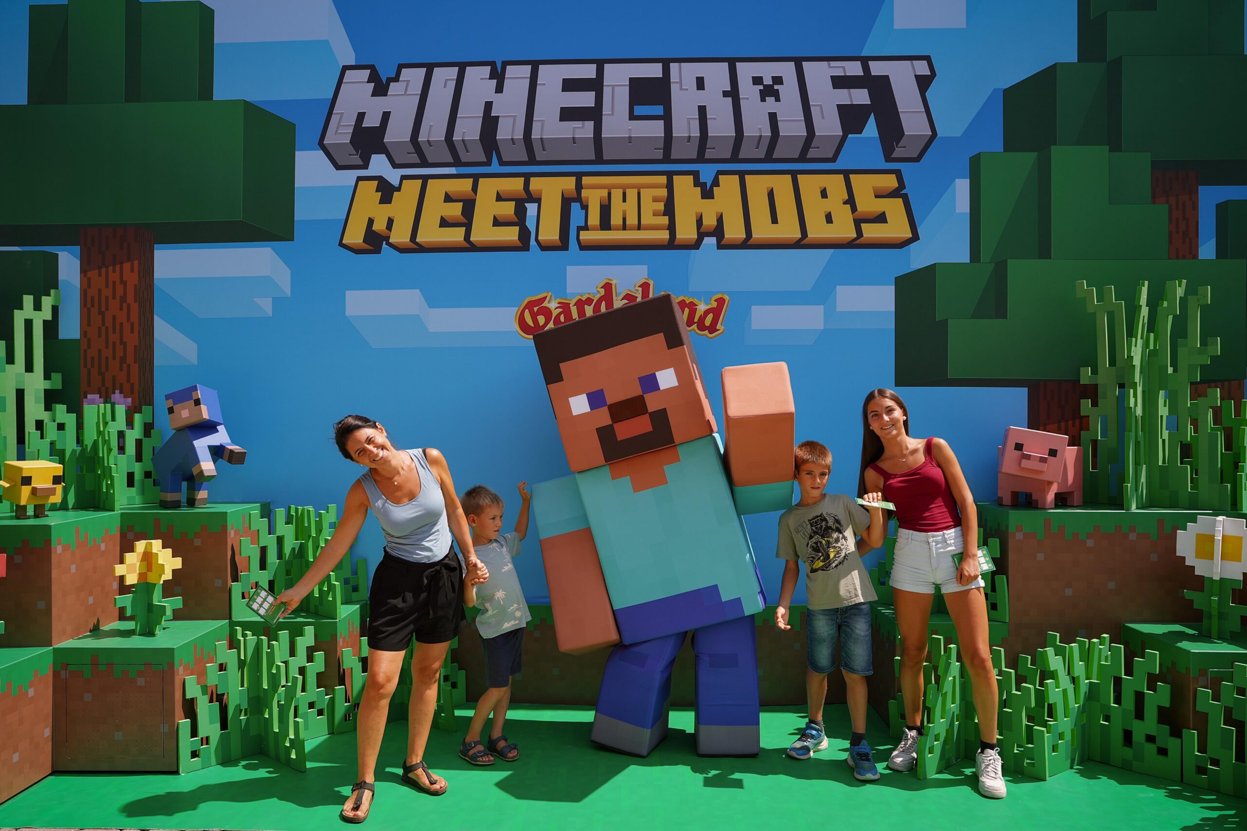 Gardaland_Minecraft Meet The Mobs (1)