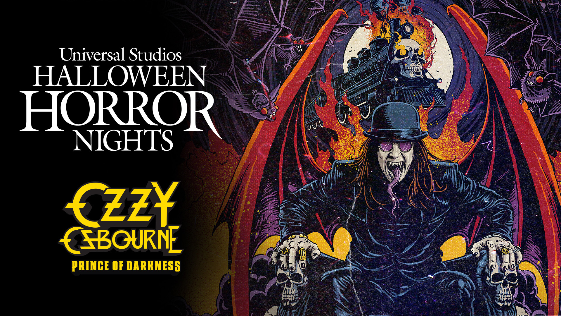 Ozzy Osbourne Prince of Darkness at Halloween Horror Nights