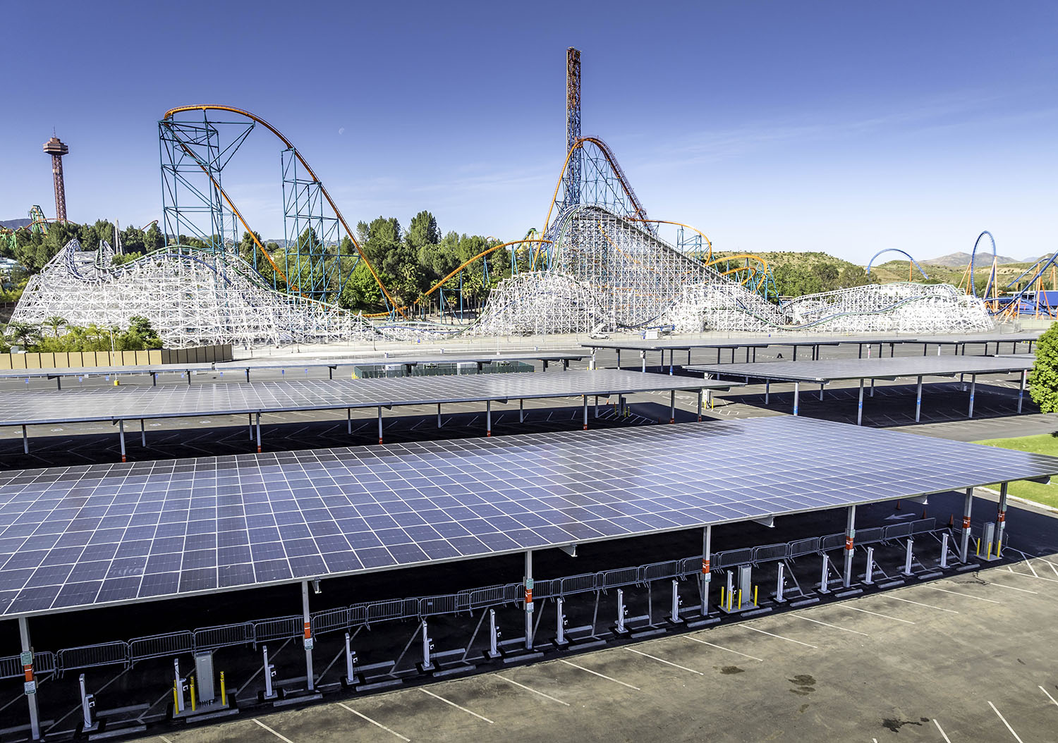 Over panels - Six Flags in background_3
